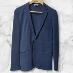 【JOURNAL STANDARD】袖まくり極薄 ジャケット ネイビー M 春夏のサムネイル