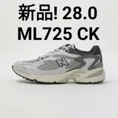 新品未使用! ニューバランス ML725CK D ホワイト 28.0