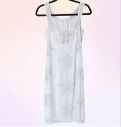 JILLSTUART ジルスチュアート 花柄刺繍入ワンピース