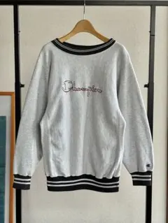 90s Champion REVERSE WEAVE 刺繍ロゴ スウェット