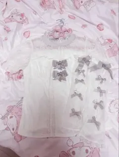 ♡完売品♡ リズリサ リボンアームウォーマーレーストップス