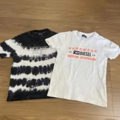 DIESEL タイダイ柄TシャツとロゴTシャツセットのサムネイル