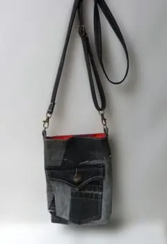 竹内ゆかり様✨スマホショルダーバック✨前掛けリメイク、古布✨ 竹内ゆかり様 専用 - メルカリ