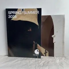 carhartt 2025春夏カタログ　ポスターつき
