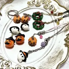 ハロウィン&クリスマスリースチャーム
