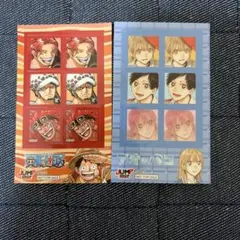 ジャンプショップオンライン 特典 ステッカー アオのハコ　ワンピース
