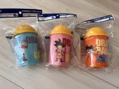 【 ドラゴンボール 】アサヒ飲料 蓋付きコップ 3種類