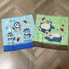 ポケットモンスター　ポッチャマ&カビゴン　ハンドタオル2枚セットのサムネイル