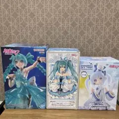 初音ミクフィギュア　3点セット