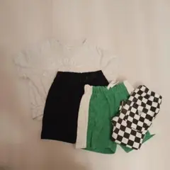 Tシャツとパンツ4点セット　 90サイズ