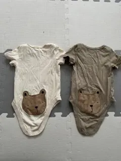 ブラナンベア　GAPベビー　半袖ロンパース　クマロンパース　GAPロンパ