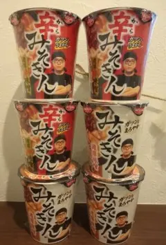 日清 みそきん 濃厚味噌 辛味噌 6個セットのサムネイル