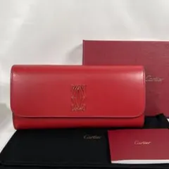 美品 Cartier カルティエ 長財布 マストドゥ ロングウォレット 箱付き 