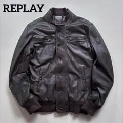 2026年最新】REPLAY メンズ レザージャケット・ライダースの人気