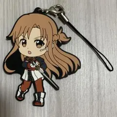 ソードアートオンライン　アスナ　ラバーストラップ　ラバスト　SAO