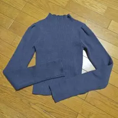 GRL グレー タートルネックセーター