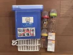 Milton 哺乳瓶消毒容器 哺乳瓶セット
