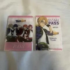 あんスタ DREAM LIVEくじ クリアフォトカード 遊木真 トリスタ集合