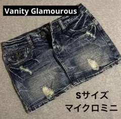 スカート ミニスカート マイクロミニ レディース デニム Sサイズ
