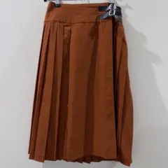 【Ehyphen world gallery】プリーツスカート ベルト付 ラップのサムネイル