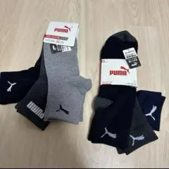 新品PUMAクォーターソックス6足セット24-26cm メンズ靴下のサムネイル