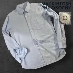 美品 Mackintosh Philosophy ドレスシャツ 新タグ 40