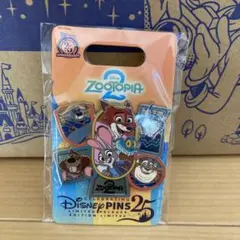 ディズニー　ディズニーストア　ズートピア2 ピンバッジ Zootopia