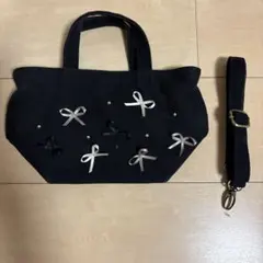 TOCCA キャンバス ショルダーバッグ リボンのサムネイル