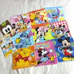 Disney/ミニタオルハンカチセット①/11枚