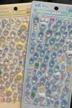 【正規品】ボンボンドロップシール　ミニ　しずくちゃんみるみるセット