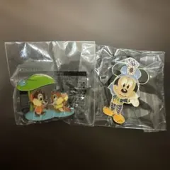 ディズニー　ゲーム　ピンバッジ　ピンズ　チップ　デール　ミッキー