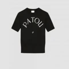 PATOU 半袖 ニット ブラック Sサイズのサムネイル