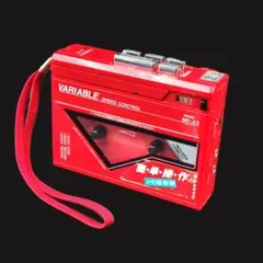【ジャンク】 SANYO MR-53 カセットレコーダー 赤 サンヨー 昭和のサムネイル