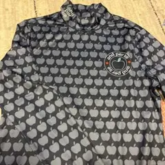 and per se リンゴ柄アンダーシャツ ダークグレー