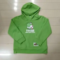 120cm　ヨッシー　緑色パーカー