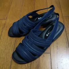 パンジー　サンダル　ネイビー　М　未使用　pansy walkのサムネイル