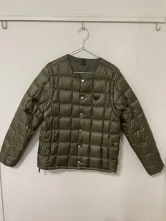 TAION EXTRA 다운 재킷 카키