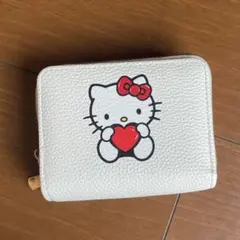 ✨️ハローキティ キティ キティちゃん Wジッパー財布✨️ホワイト