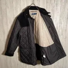 【超人気】ポロバイラルフローレン ハンティングジャケット　キルティングジャケット