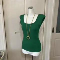 mysty woman フレンチ袖ニットのサムネイル