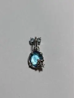 PANDORA Flawless Blue Stone Charm