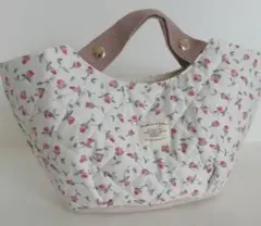 ❁チューリップ柄キルティンググラニーバッグ✿