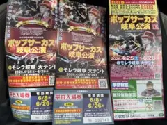 ポップサーカス 岐阜公演 平日入場券 2枚セットのサムネイル