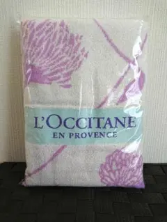 【新品未開封】L'OCCITANE バスタオル 花柄 60×110cm