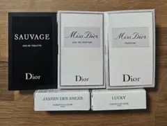 ミニ香水5点セット(Sauvage, Miss Dior, 他)