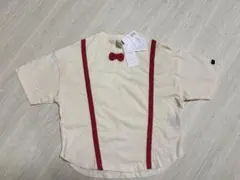 【futa futa】ミッキーTシャツ オフホワイト 130cm