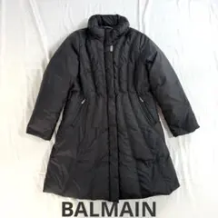 BALMAIN 最高級　ダウンコート ロングコート　ブラック　M