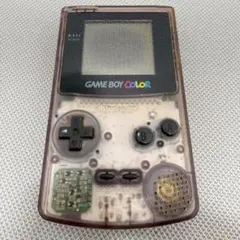 ゲームボーイカラー クリアパープル 本体 ジャンク 任天堂