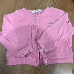 familiar ピンク カーディガン 80サイズ