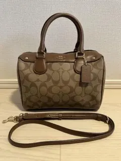 COACH コーチ　ハンドバッグ　2way　ミニボストンバッグ